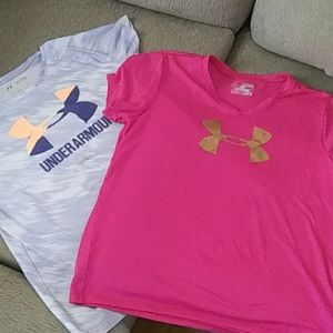 Bundled of 2 womans workout Ts $7 bundled